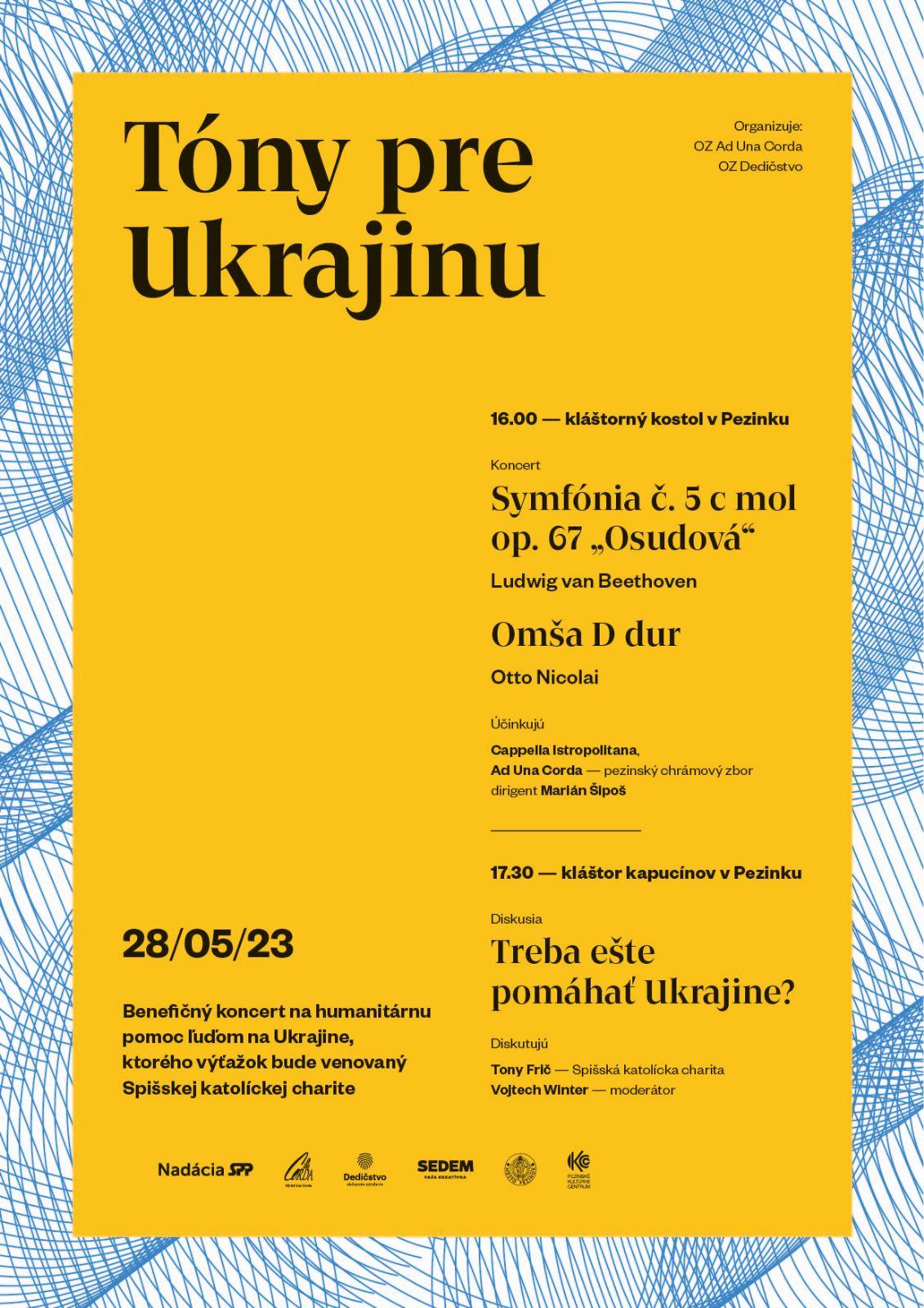 Pezinok, koncert, Ukrajina, plagat