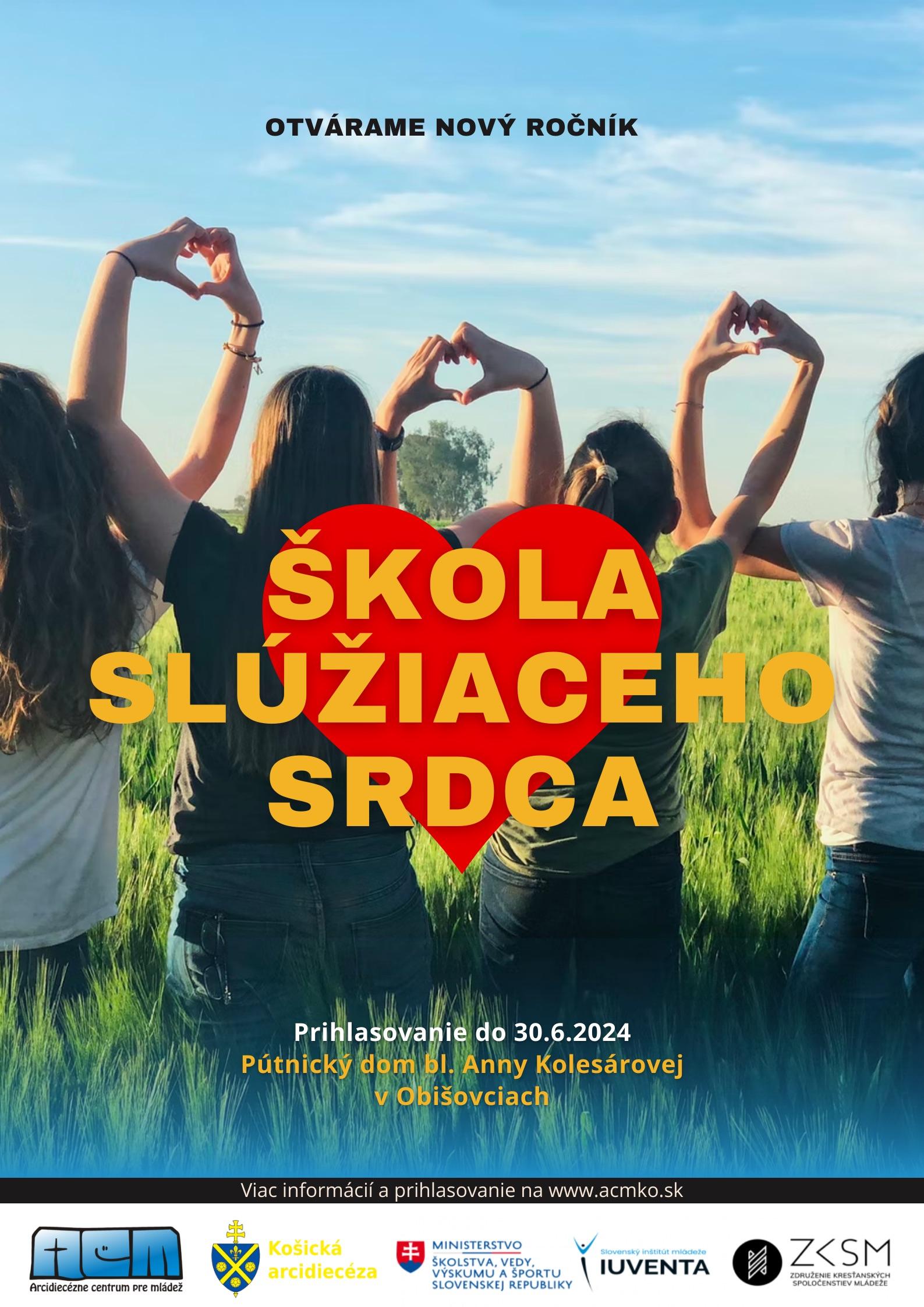 Prešov, Škola slúžiaceho srdca, plagát