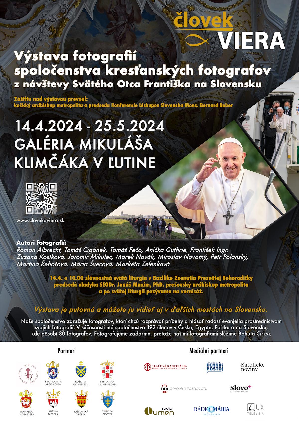 Bratislava, vystava, navsteva, papez Frantisek