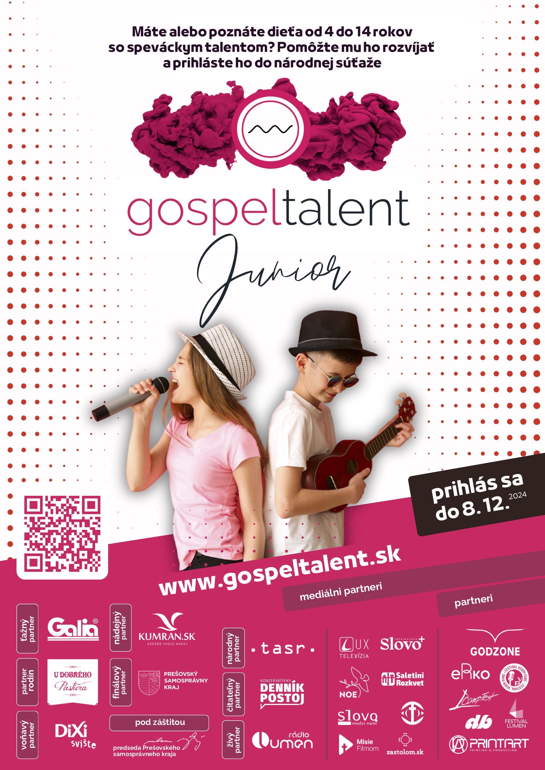 Gospeltalent, Junior, plagat