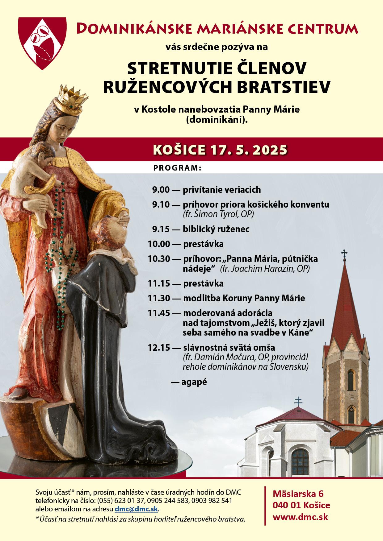 Kosice, stretnutie, ruzenec, plagat