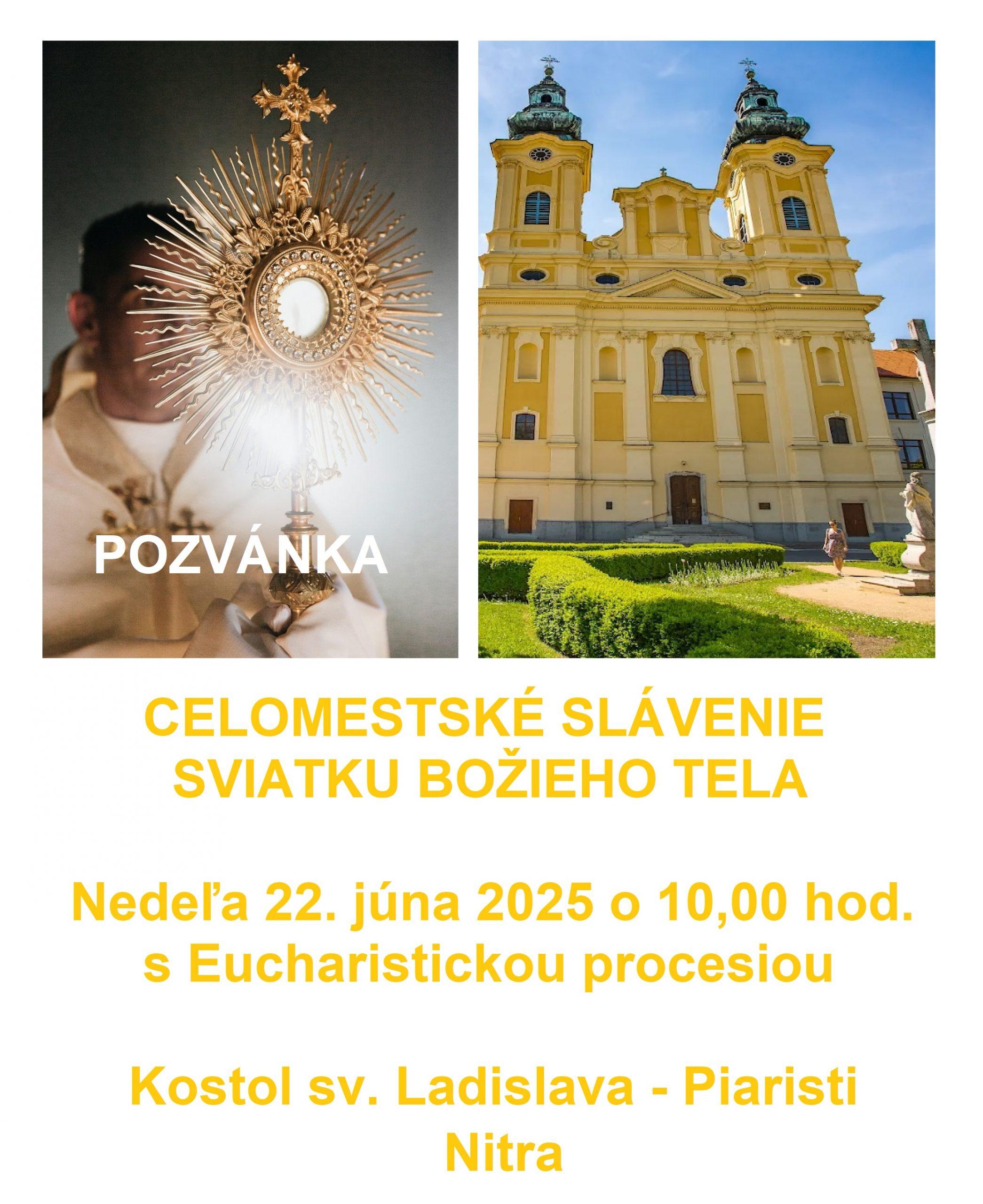 Nitra, Bo�ie telo, plagat