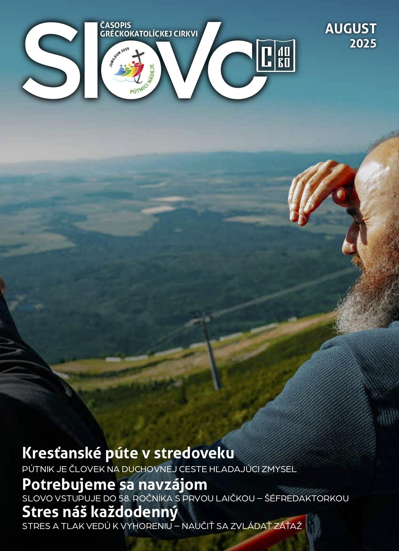Pre�ov, Slovo, august, 2025, titulka