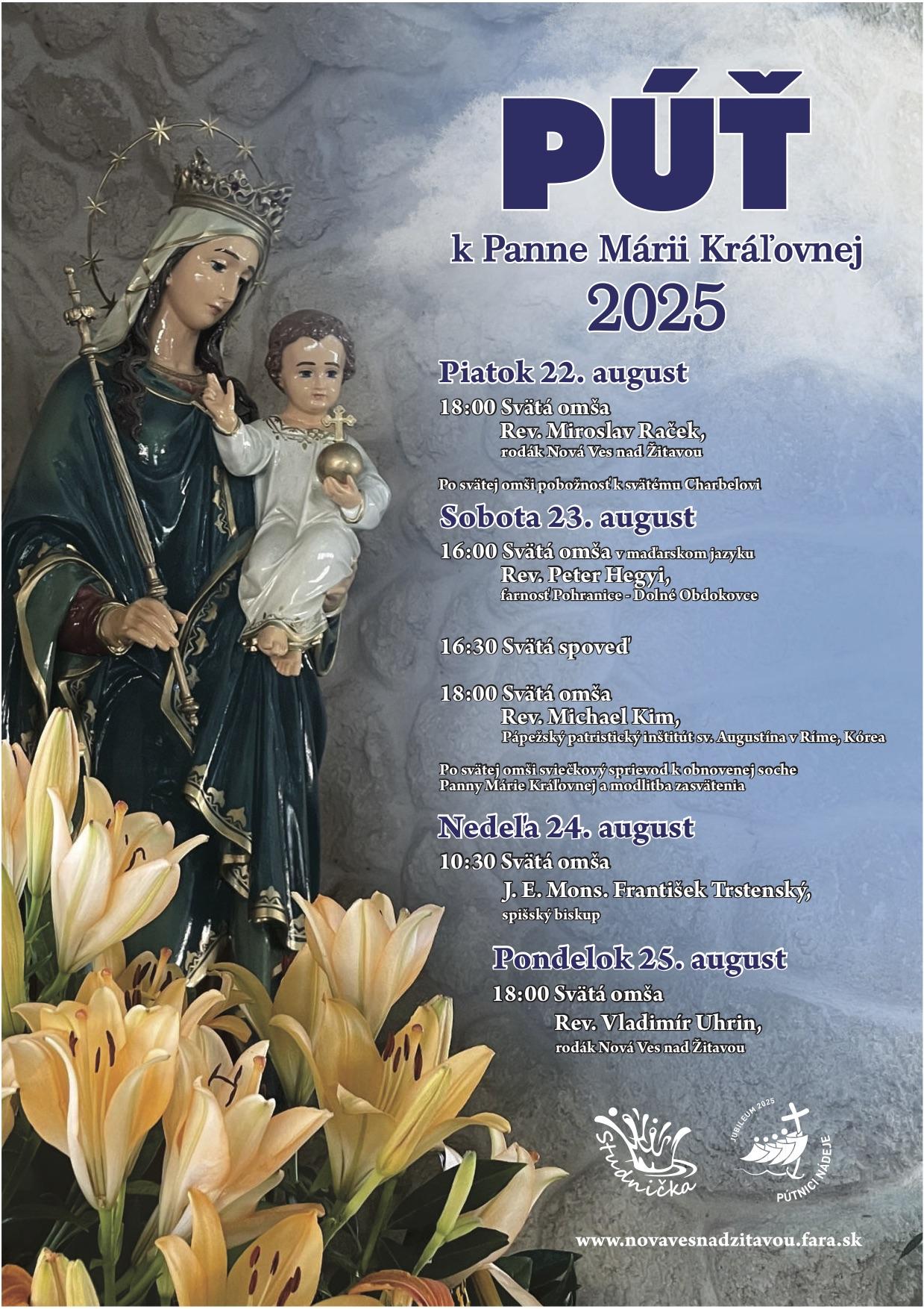 Nov Ves nad itavou, Mria, put, plagat