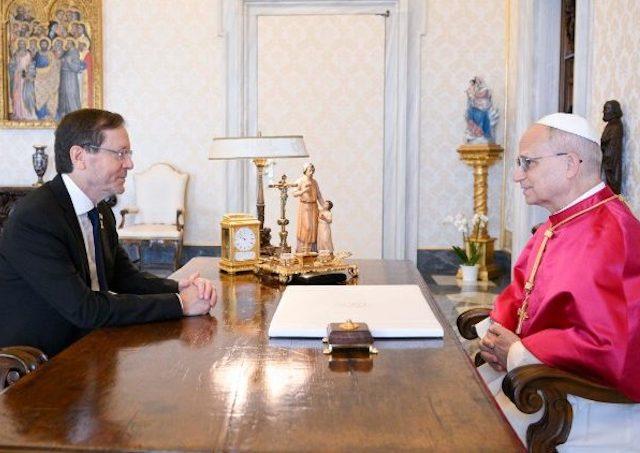 Vatikán, Lev XIV., prezident, Izrael