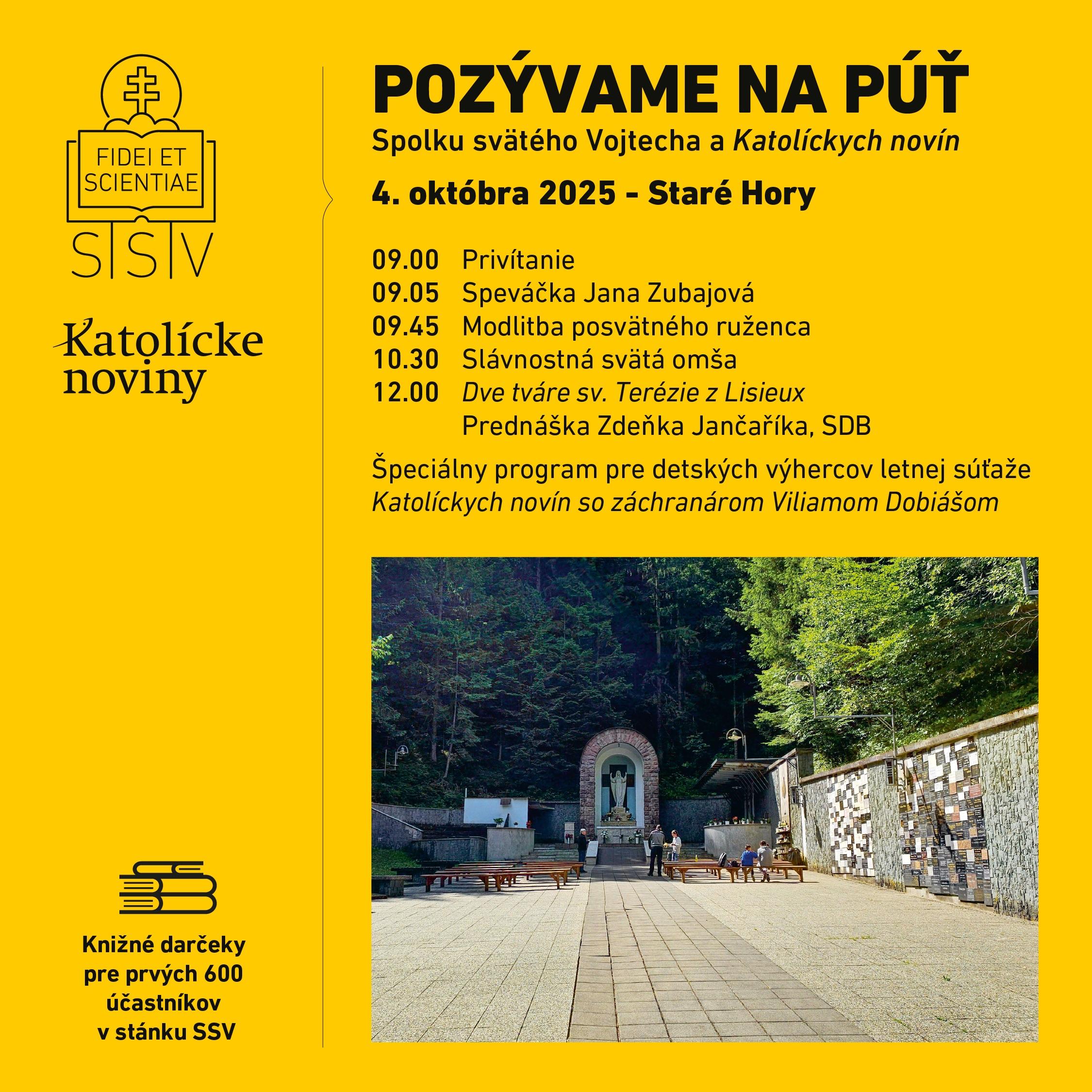 Stare Hory, put, banner