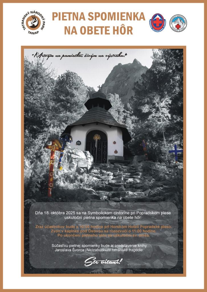 Poprad, plagat, pietna, spomienka