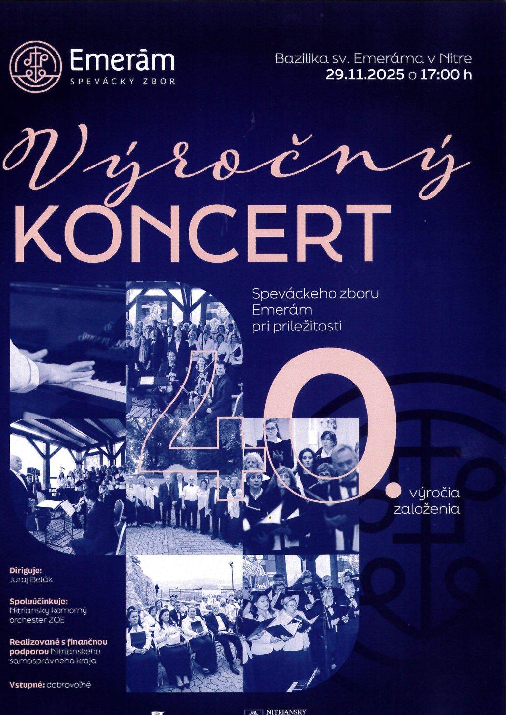 Nitra, Emeram, zbor, plagat