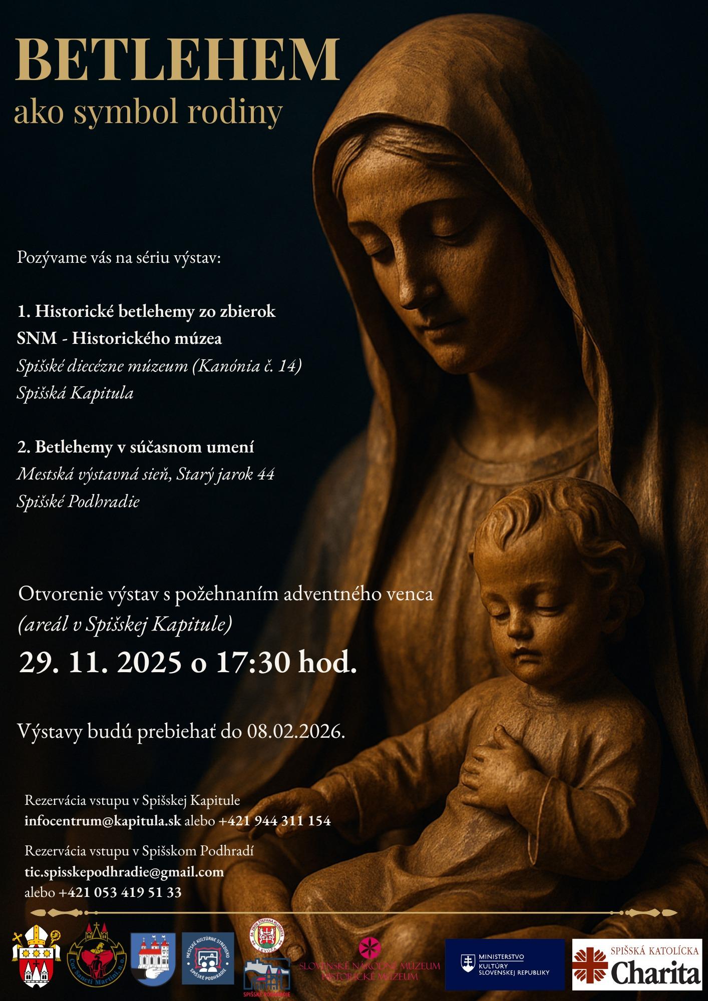 Spisk Kapitula, betlehem, plagat