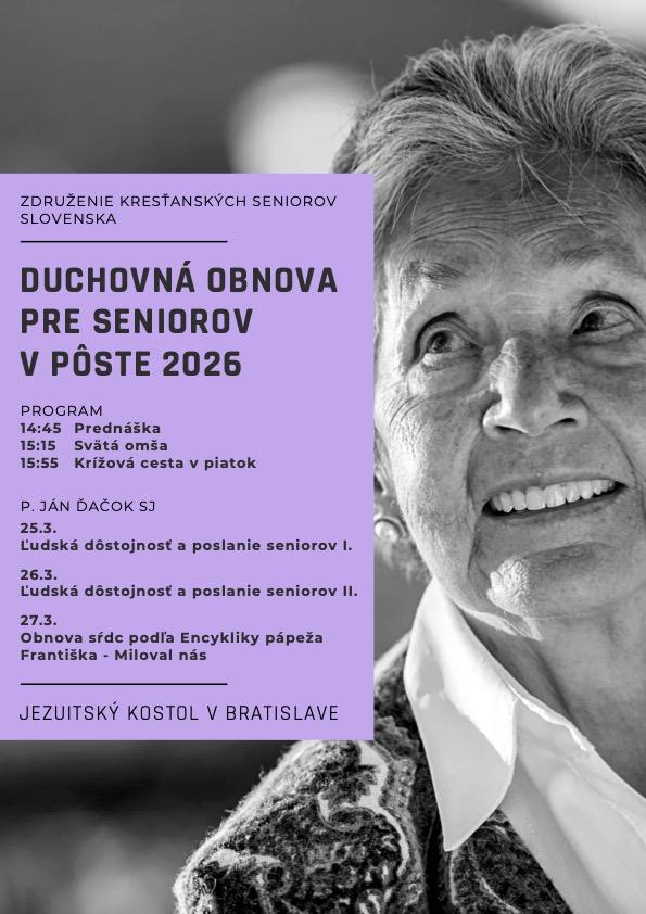 Bratislava, seniori, plagat