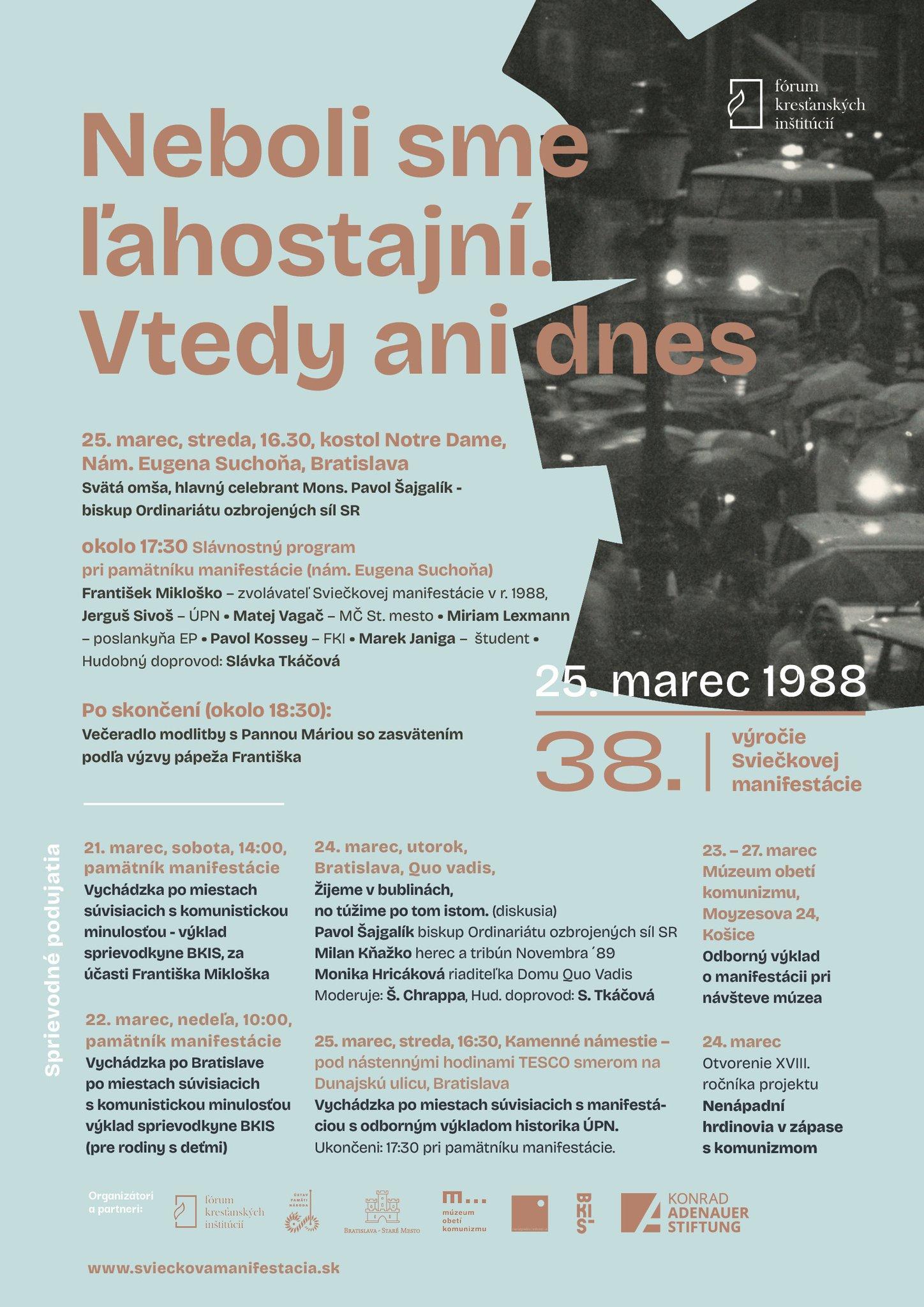 Bratislava, Svieckova, 2026, plagat