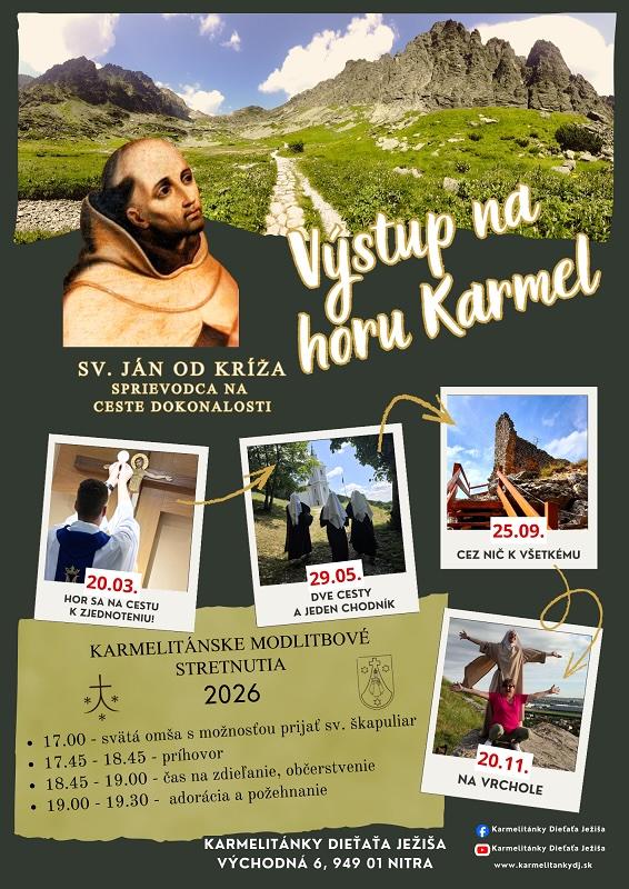 Nitra, karmelitanky, plagat