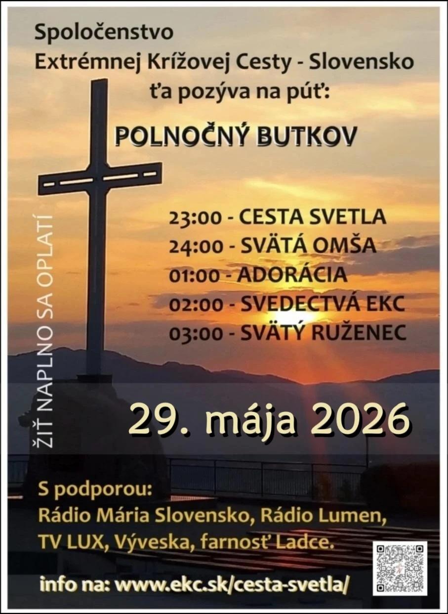 Butkov, Ladce, polnoc