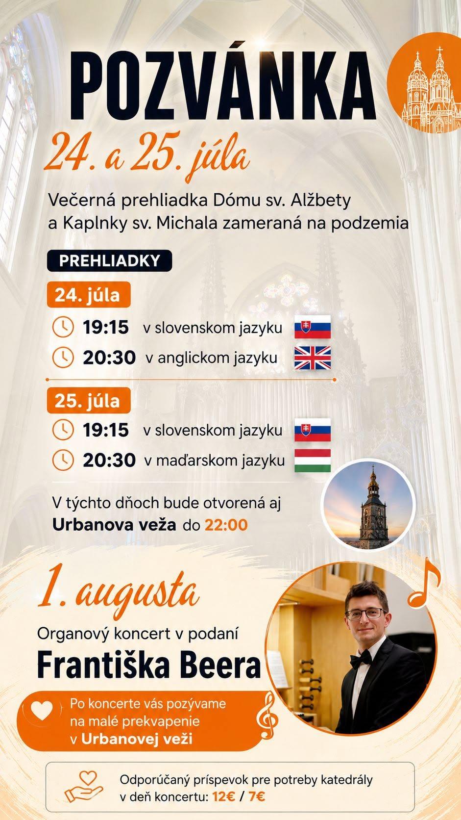 Košice, katedrála, prehliadka