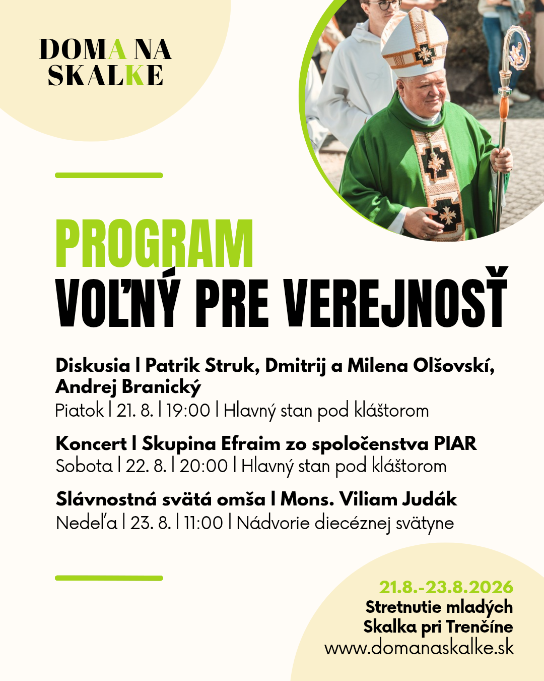 Skalka, Doma na Skalke, plagat, verejnost
