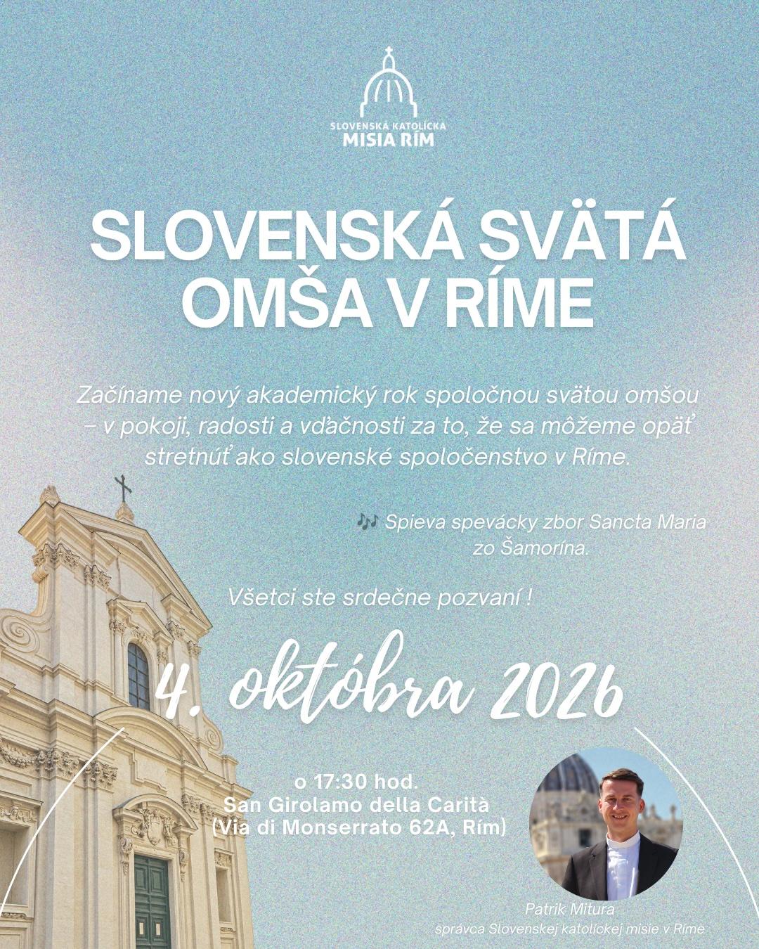 Rim, misia, obnovenie, cinnost, plagat, 2026