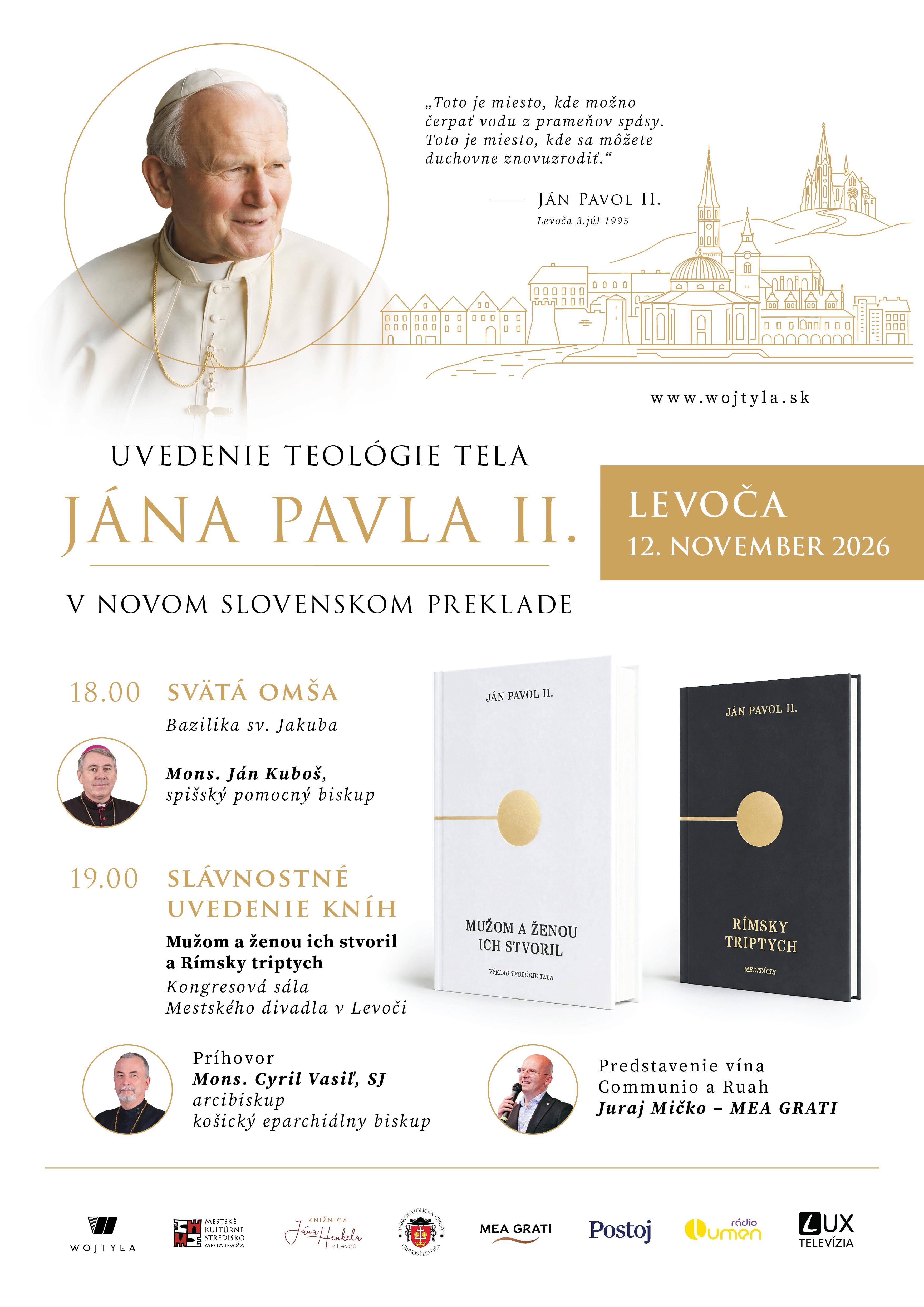Levoca, J�n Pavol II., prezentacia, knihy